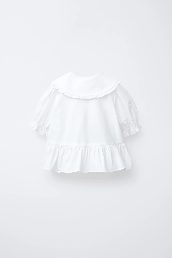 PETER PAN COLLAR SHIRT