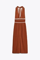 ROBE MI-LONGUE BRODÉE