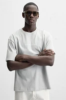 PRINTED TEXT T-SHIRT