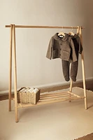 WOODEN CLOTHES RACK
