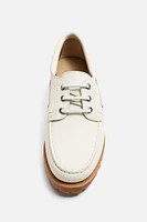CHAUSSURES BATEAU EN CUIR