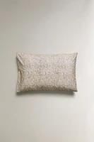 LEAF PRINT PILLOWCASE