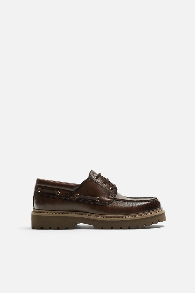 CHAUSSURES BATEAU GRAVÉES