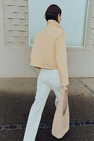 Z.09 STRAIGHT ANKLE HIGH WAIST CROSSOVER JEANS
