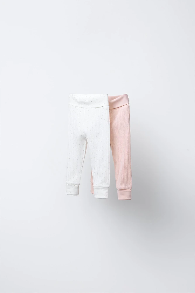 TWO-PACK OF ADJUSTABLE LEGGINGS