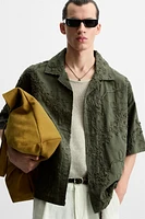 CHEMISE RELIEF FLORAL
