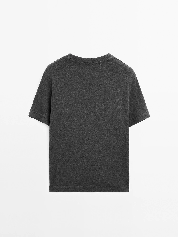 100% cotton short-sleeve T-shirt