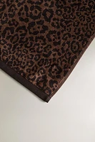 SERVIETTE DE PLAGE VELOURS MOTIF IMPRIMÉ ANIMAL