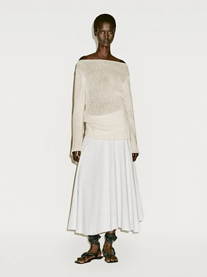 Long cutwork sweater - Limited Edition