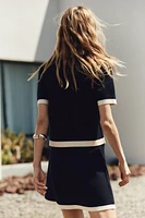 KNIT MINI SKIRT