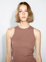 100% cotton halter top