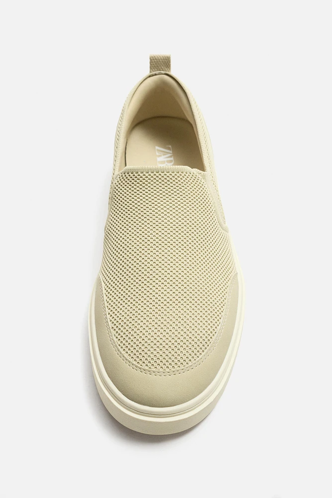 KNIT FABRIC SNEAKERS