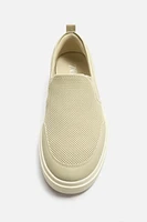 KNIT FABRIC SNEAKERS