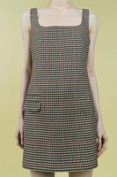 ROBE COURTE À CARREAUX ZW COLLECTION