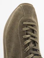 Tennis croûte de cuir