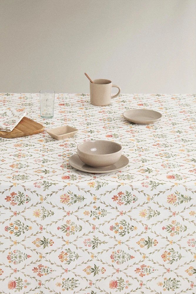 NAPPE IMPRIMÉ FLEURS