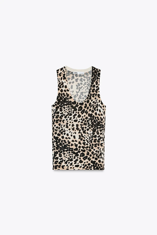 TOP BASIQUE EN MAILLE UNIE