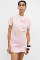 T-SHIRT À FLEUR