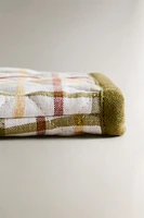 GINGHAM CHECK OVEN MITT