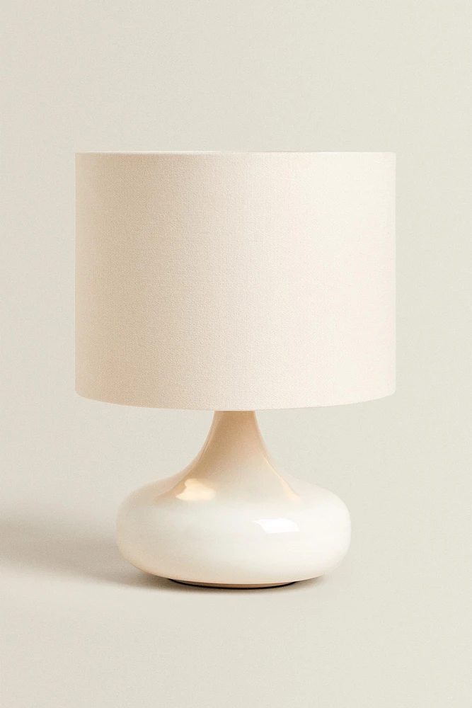 LAMPE DE TABLE BASE CÉRAMIQUE PETIT FORMAT