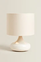 LAMPE DE TABLE BASE CÉRAMIQUE PETIT FORMAT
