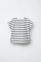 STRIPED PIQUÉ SHIRT