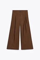 PANTALON COURT À PINCES ZW COLLECTION