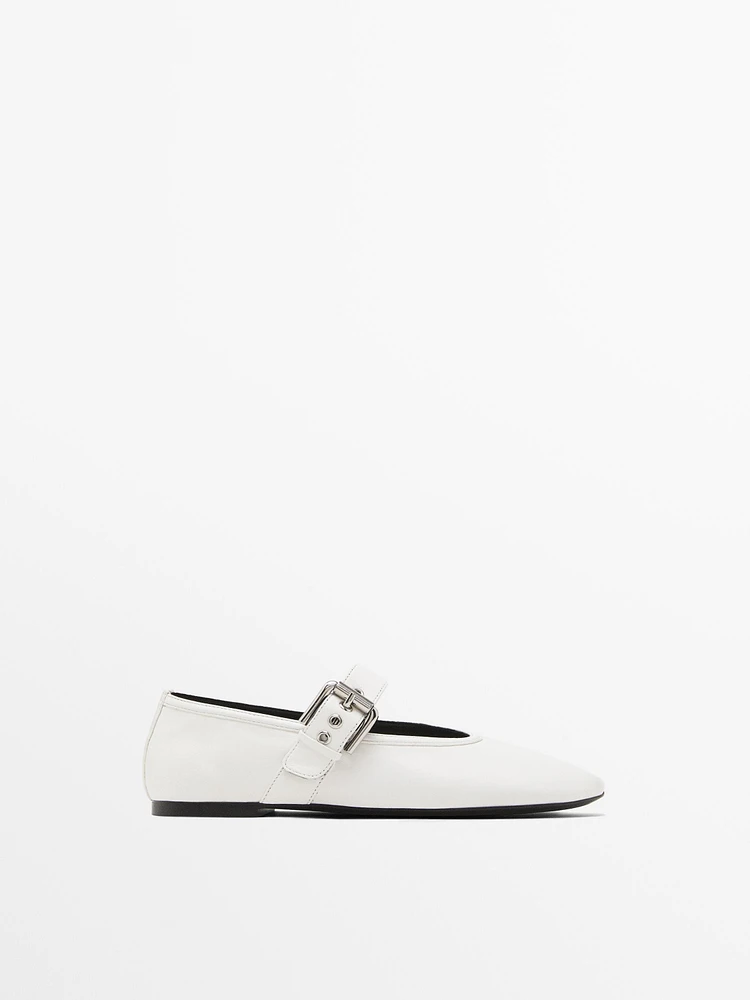 Ballerines soft avec boucle