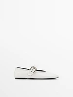 Ballerines soft avec boucle