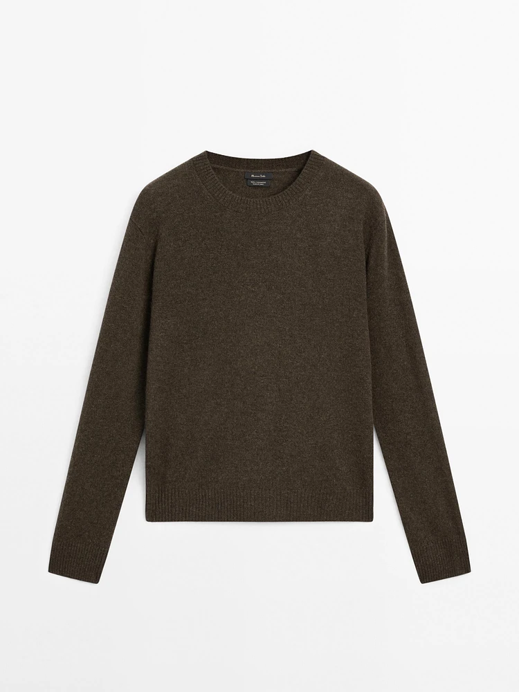 Pull en maille 100 % cachemire