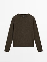 Pull en maille 100 % cachemire