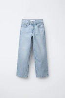 STRAIGHT LEG JEANS
