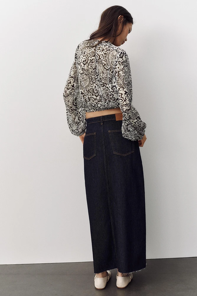 SWISS DOT PRINT SHIRT