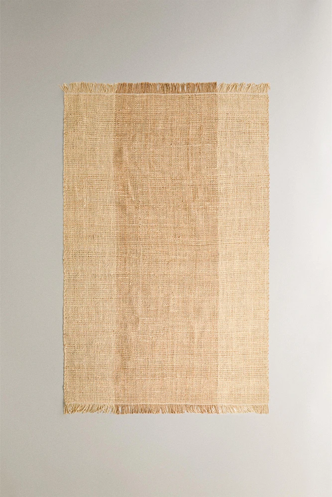 TAPIS JUTE FRANGES