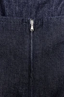 TOP BANDEAU EN DENIM TRF