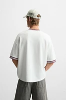 RETRO FOOTBALL STRUCTURE T-SHIRT