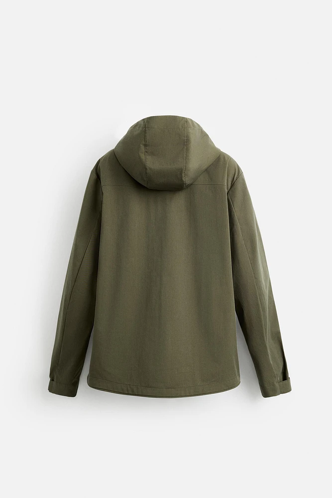 LIGHTWEIGHT WIND-RESISTANT PARKA