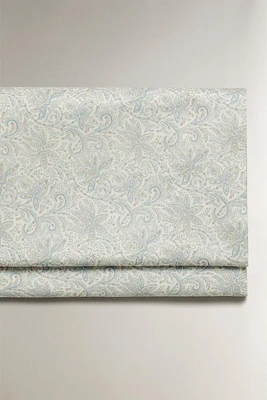 PAISLEY PRINT SATEEN FLAT SHEET