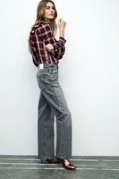 STRAIGHT LEG LONG LENGTH Z1975 JEANS WITH A HIGH WAIST
