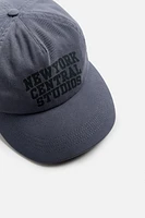 FLAT BILL PRINTED CAP