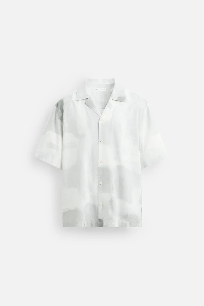 CHEMISE À IMPRIMÉ ABSTRAIT