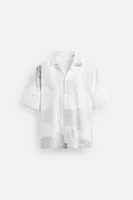 CHEMISE À IMPRIMÉ ABSTRAIT