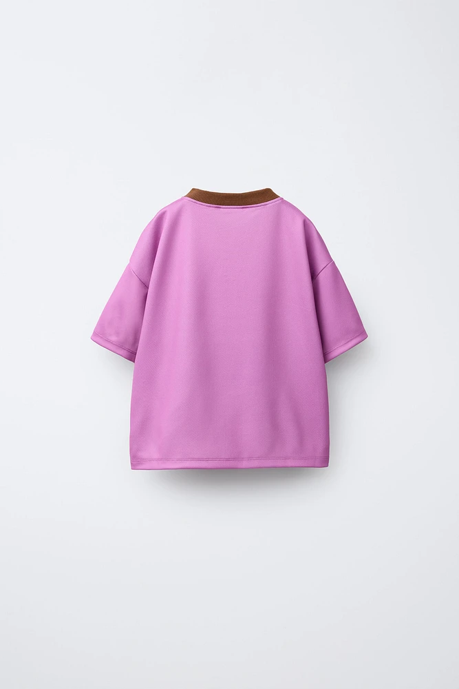SOCCER TEXT T-SHIRT