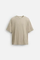 IRREGULAR TEXTURED T-SHIRT