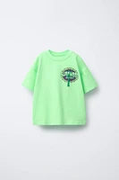 PALM TREE PRINT T-SHIRT