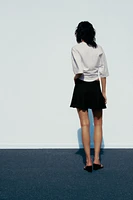 PLEATED SKORT