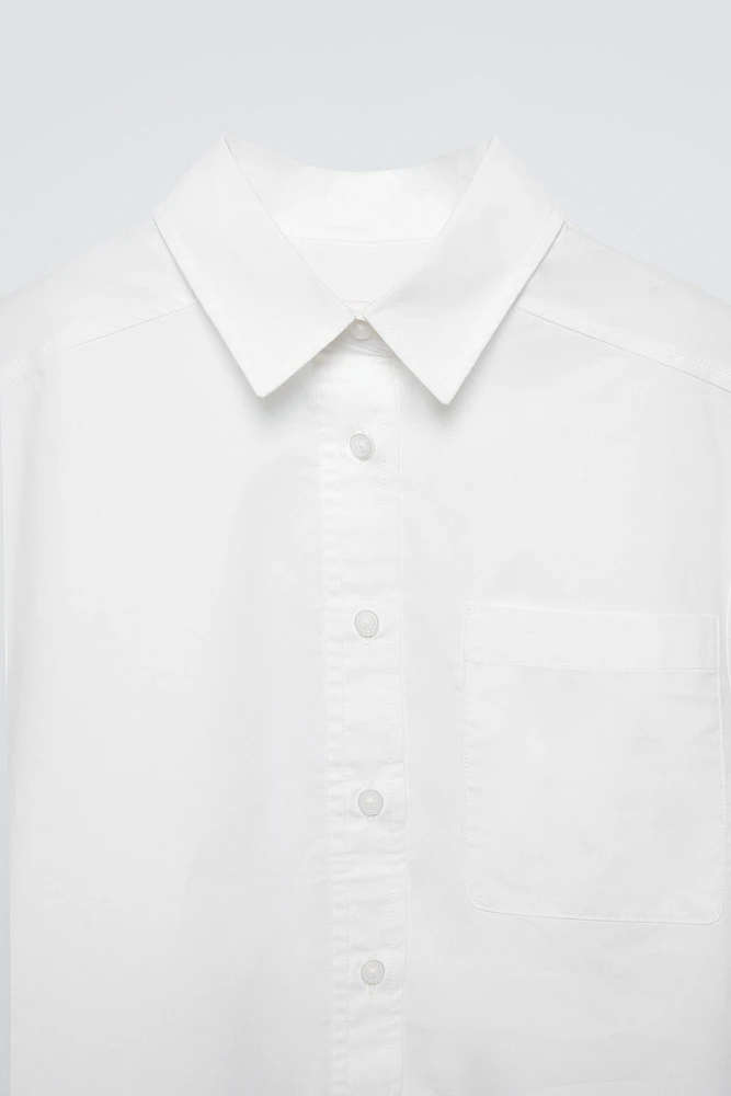CHEMISE EN POPELINE