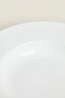 ASSIETTE CREUSE PORCELAINE BONE CHINA
