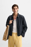 HERRINGBONE DENIM JACKET