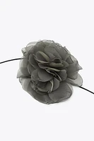 COLLIER FLEUR EN TISSU